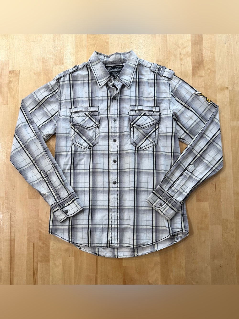Buckle Black Label Western Button Up Long Sleeve Shirt